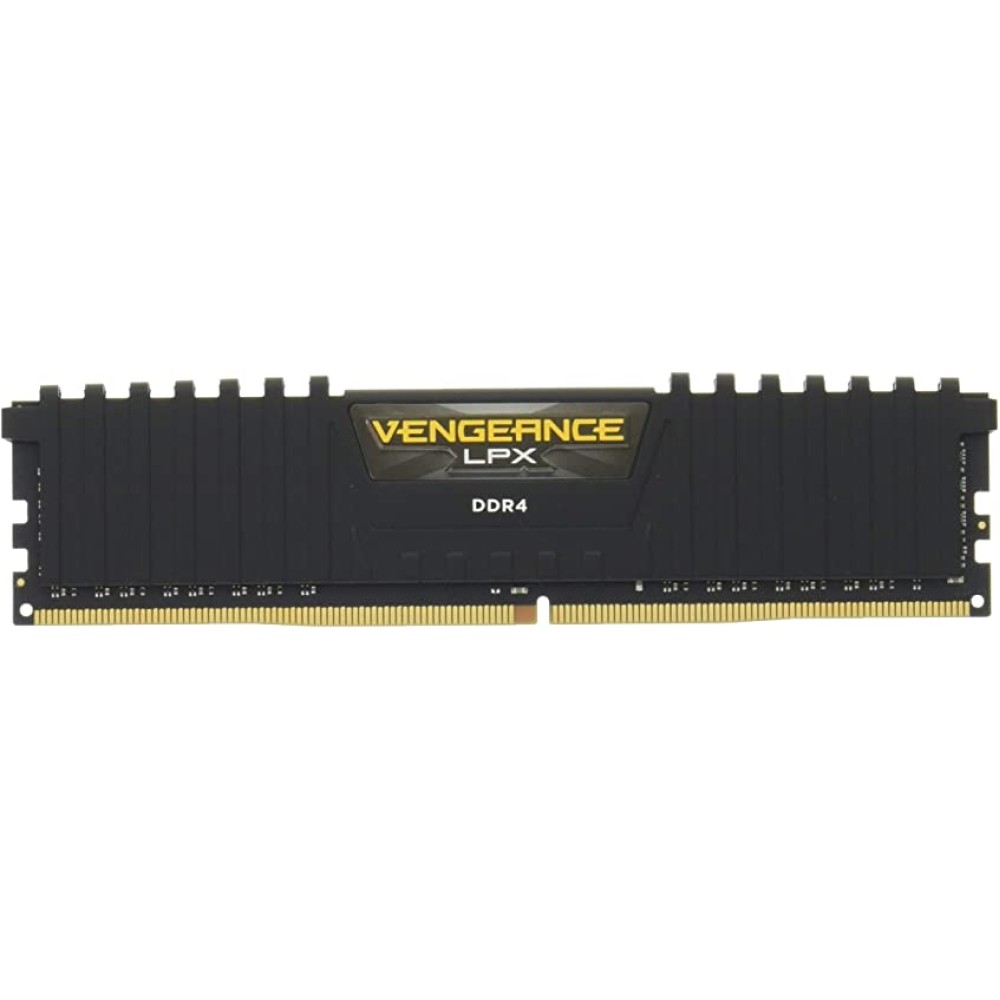 CORSAIR 8GB Vengeance LPX DDR4 PC4-19200 2400MHz Desktop Memory-Black