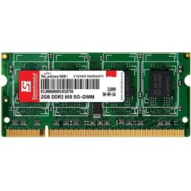 Simmtronics 2GB DDR2 Ram for Laptop with 3 Years Warranty (800 Mhz)
