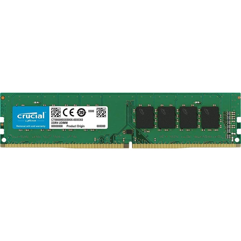 Crucial CB16GU2400 16GB 2400Mhz DDR4 1.2v CL17 UDIMM RAM Memory Module for Desktop