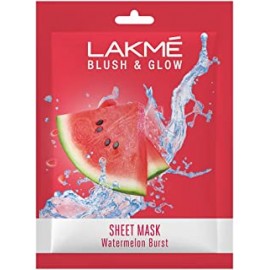 Lakme Blush & Glow Watermelon Sheet Mask, 25 ml