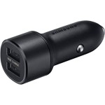 Samsung Dual Fast Charge Car Charger Dual USB Port 15W Black
