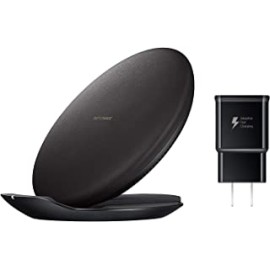 Samsung Qi Certified Fast Charge Wireless Charging Convertible Stand/Pad - US Version - Black - EP-PG950TBEGUS