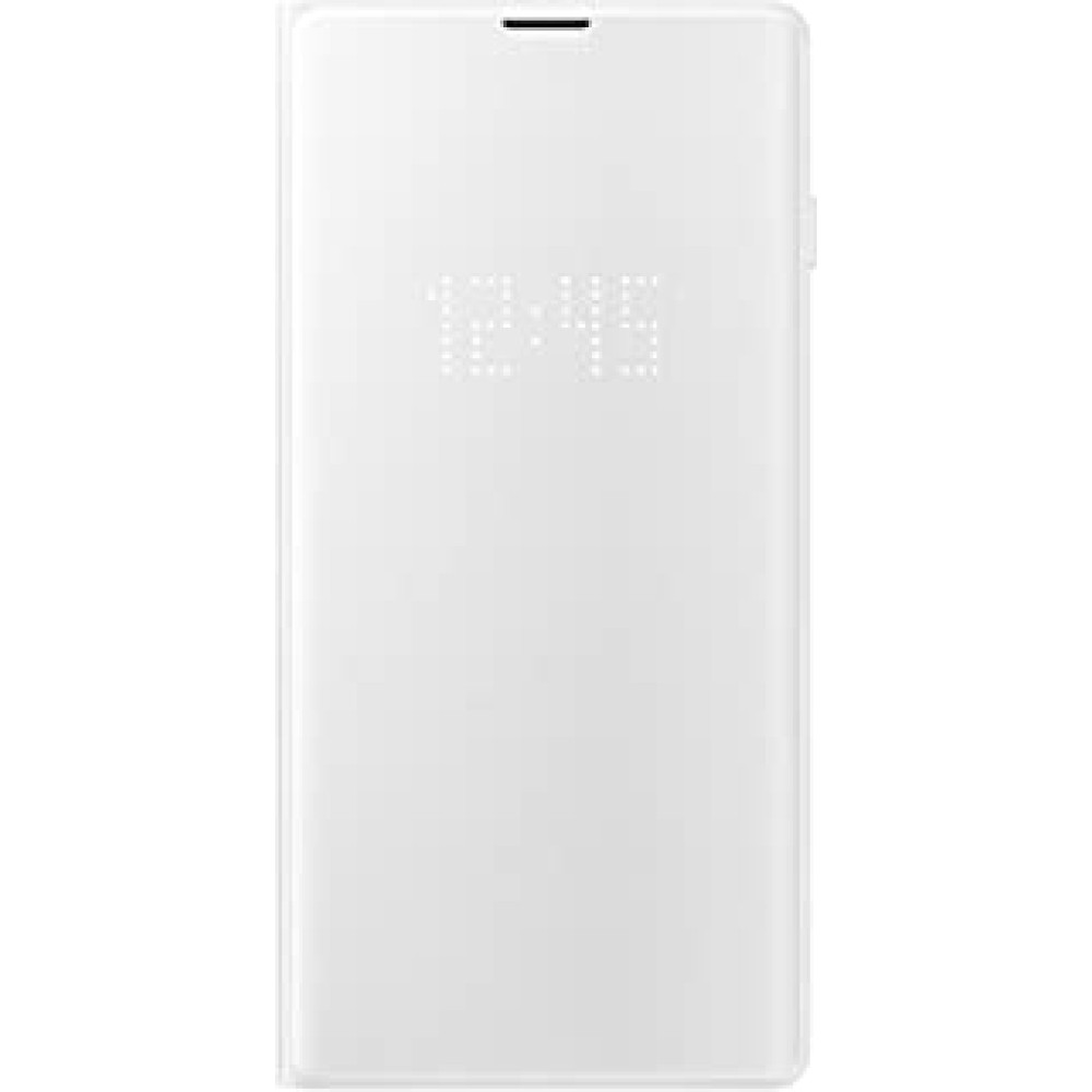 Samsung Galaxy S10 LED Wallet Case, White