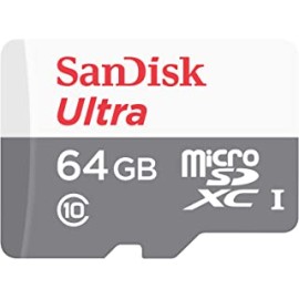 SanDisk Ultra SDSQUNS-064G-GN3MN 64GB 80MB/s UHS-I Class 10 microSDXC Card
