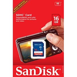 SanDisk 16 GB Class 2 SDHC Flash Memory Card SDSDB-016G-A11