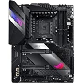 ASUS ROG Crosshair VIII Hero X570 ATX Motherboard with PCIe 4.0, Integrated 2.5 Gbps LAN, USB 3.2, SATA, M.2, Node and Aura Sync RGB Lighting