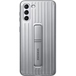 Samsung Silicone Official Rugged Protective Case for Samsung Galaxy S21+ (Silver, S21+)