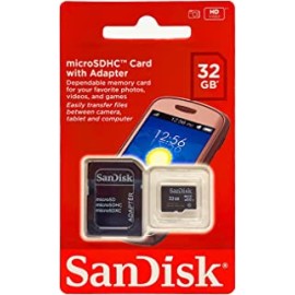 Sandisk 32GB 32G Micro SDHC Class 4 TF Memory Card with Micro SD Card Reader - Bulk Packed