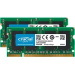 Crucial 4GB kit (2GBx2) CT2KIT25664AC800 200-pin SODIMM DDR2 PC2-6400 Memory Module