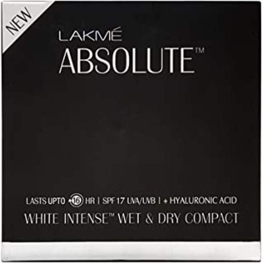 Lakmé Skin Natural Mousse Wet and Dry Compact - 03 Golden Medium, 25g Carton