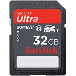 Sandisk 32GB Ultra Class 10 SDHC Card 30MB/s SDSDU-032G
