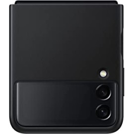 Samsung Original Flip 3 Leather Cover (Black)