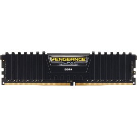 Corsair Vengeance LPX 16GB (2x8GB) DDR4 DRAM 2400MHz C16 Desktop Memory Kit - Black (CMK16GX4M2A2400C16)