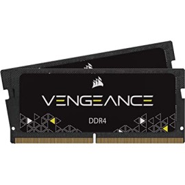CORSAIR CMSX32GX4M2A2400C16 Vengeance 32GB (2x16GB) 260-Pin DDR4 SO-DIMM DDR4 2400 (PC4 19200) Memory (Notebook Memory)