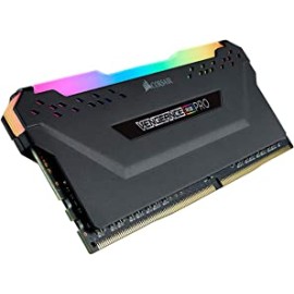 Corsair Vengeance RGB Pro 8GB (1x8GB) DDR4 3200 (PC4-25600) C16 Optimized for AMD Ryzen ? Black