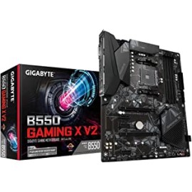 Gigabyte B550 Gaming X V2 (AMD Ryzen 3000/B550/ATX/M.2/HDMI/DVI/USB 3.1 Gen 2/DDR4/ATX/Gaming Motherboard)