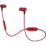 JBL E25BT by Harman Signature Sound Wireless in-Ear Headphones with Mic (Red)