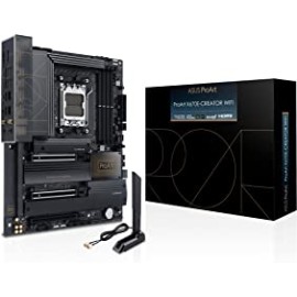 ASUS ProArt X670E-CREATOR WiFi, AMD X670 (Ryzen AM5) ATX Motherboard, 16+2 Power Stages, PCIe® 5.0 Ready, DDR5 Support, USB4®, 10 Gb & 2.5 Gb LAN, WiFi 6E, Four M.2 Slots