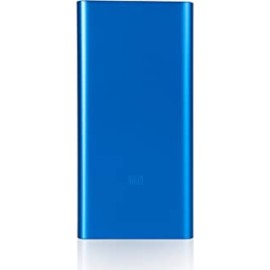 MI 10000mAh 3i Lithium Polymer Power Bank Dual Input(Micro-USB and Type C) and Output Ports 18W Fast Charging (Metallic Blue)