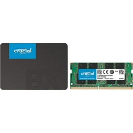 Crucial RAM 8GB DDR4 3200MHz CL22 (or 2933MHz or 2666MHz) Laptop Memory CT8G4SFRA32A & BX500 240GB 3D NAND SATA 6.35 cm (2.5-inch) SSD (CT240BX500SSD1)