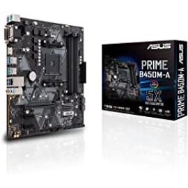 ASUS Prime B450M-A MicroATX Motherboard Socket AM4 DDR4