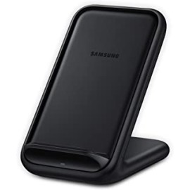 Samsung 15W Usb Fast Charge 2.0 Wireless Charger Stand For Cellular Phones - Black (Us Version With Warranty)