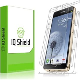 Samsung Galaxy A9 Screen Protector (Galaxy A9 Pro), IQ Shield LiQuidSkin Full Body Skin + Screen Protector for Samsung Galaxy A9 (Galaxy A9 Pro) HD Clear Anti-Bubble Film w/