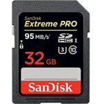 SanDisk Extreme Pro 32 GB SDHC Class 10 UHS-1 Flash Memory Card 95MB/s SDSDXPA-032G-AFFP
