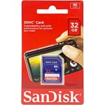 SanDisk 32GB Class 4 SDHC Flash Memory Card - Retail Package