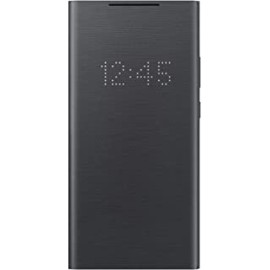 Samsung Galaxy Note 20 UltraÂ  Case, LED Flip Wallet Cover - Black (US Version )