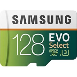 Samsung EVO Select MB-ME128GA/AM 128GB MicroSDXC Memory Card with Adapter