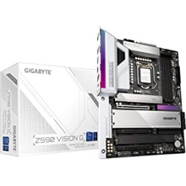 GIGABYTE Z590 Vision G (LGA 1200/Intel Z590/ATX/3x M.2/PCIe 4.0/USB 3.2 Gen2X2 Type-C/2.5GbE LAN/Motherboard)