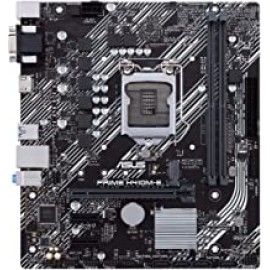 ASUS Prime H410M-E LGA1200 (Intel 10th Gen) Micro-ATX Motherboard (M.2 Support, HDMI, D-Sub, USB 3.2 Gen 1, COM Header, TPM Header, 4K@60Hz)