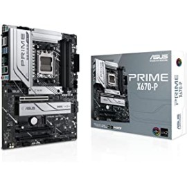 ASUS Prime X670-P, an AMD X670 Ryzen™ AM5 ATX Motherboard with Three M.2 Slots, DDR5, USB 3.2 Gen 2x2 Type-C®, USB4® Header, and 2.5Gb Ethernet