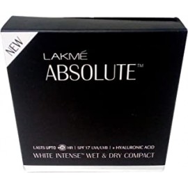Lakmé Absolute White Intense Wet and Dry Compact Powder, Ivory Fair 01, 9g