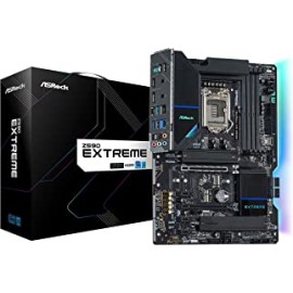 ASRock Z590 Extreme Compatible Intel 10th and 11th Generation CPU (LGA1200) with Z590 Chipset ATX Motherboard