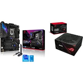 ASUS ROG Strix Z590-E Gaming WiFi ATX Motherboard with PCIe 4.0 Wi-Fi 6E AI Overclocking & Cooling Thunderbolt 4 Support Aura Sync RGB Lighting & ROG Thor 850 Certified