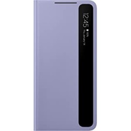 Samsung Plastic S-View Flip Cover for Samsung Galaxy S21+ (Violet US Version)