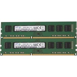 Samsung original 16GB 2 x 8GB 240-pin DIMM DDR3 PC3-12800 desktop memory module