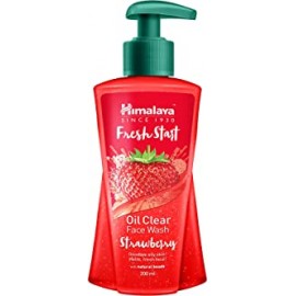 Himalaya Fresh Start Oil Clear Face Wash, Strawberry, 200ml