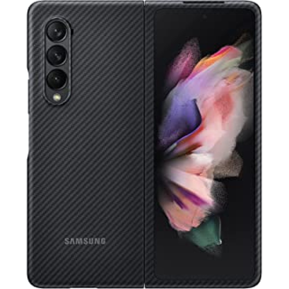 Samsung Galaxy Z Fold3 Aramid Cover - Official Samsung Case - Black