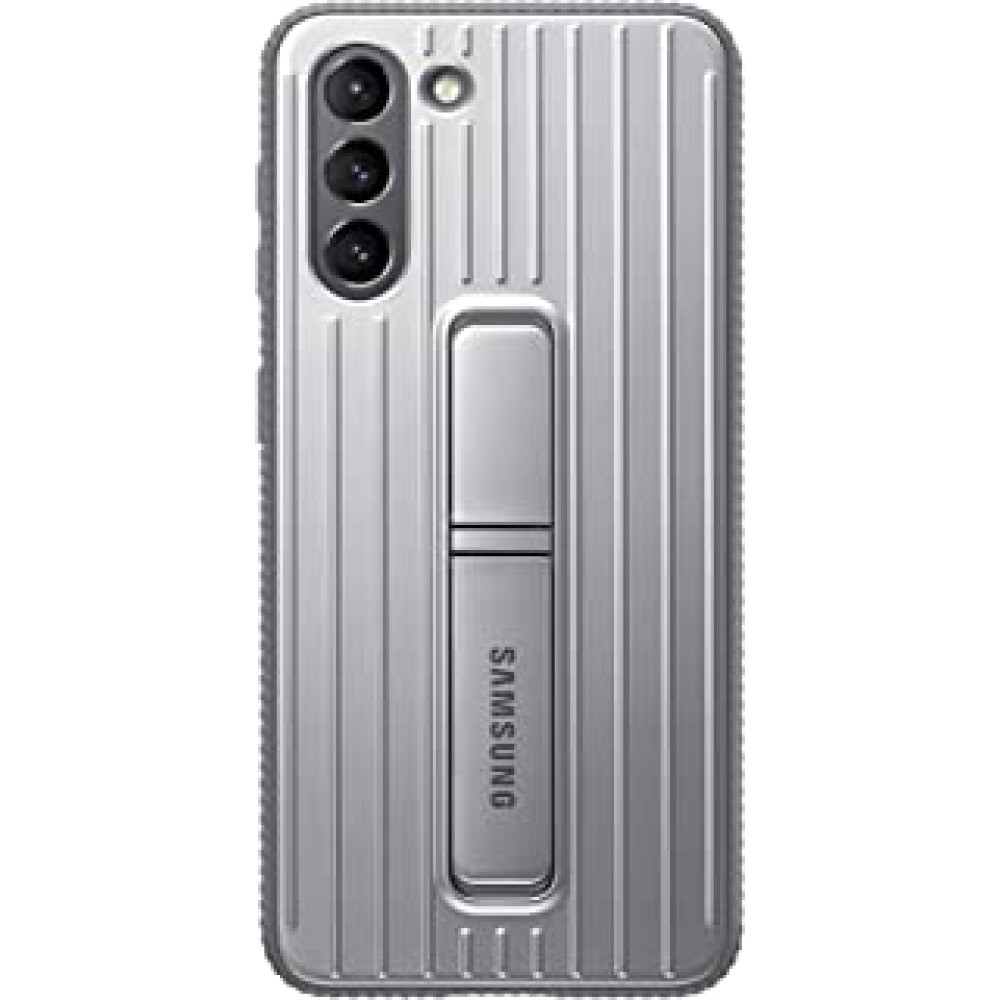 Samsung Galaxy S21 Case, Rugged Protective Cover - Silver (US Version)