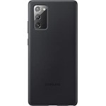 Samsung Electronics Galaxy Note 20 Case,Leather Back Cover - Black (US Version ) (EF-VN980LBEGUS)