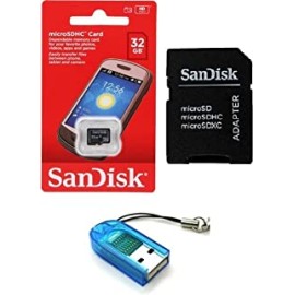 SanDisk 32GB Class 4 Micro SDHC/SD C4 TF Flash Memory Card with Adapter and USB Card Reader/Writer 13
