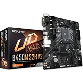 GIGABYTE AMD B450M S2H V2 Ultra Durable MicroATX Motherboard DDR4