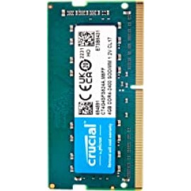 Crucial 4GB DDR4 1.2v 2400Mhz CL17 SODIMM RAM Memory Module For Laptops and Notebooks