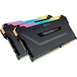 Corsair VENGEANCE RGB Pro 16GB (2 x 8GB) 3000MHz C16 DDR4 Gaming DRAM Memory Kit for Desktops (Black)