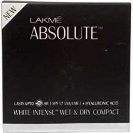 Lakmé Absolute White Intense Wet and Dry Compact - Beige Honey 05, 9g Carton