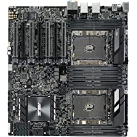 ASUS WS C621E Sage Extreme Power Intel Xeon Processor Workstation Motherboard for Two-Way XEON CPU Performance, with U.2, M.2 connectors, Dual Gb LAN, USB 3.1 Type-C & Type-A, 10 x SATA 6Gb/s Ports