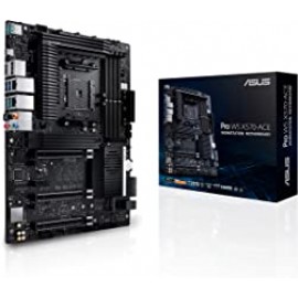 ASUS AMD AM4 Pro WS X570-Ace ATX Workstation Motherboard with 3 PCIe 4.0 X16, Dual Realtek and Intel Gigabit LAN, DDR4 ECC Memory Support, Dual M.2, U.2, and Control Center